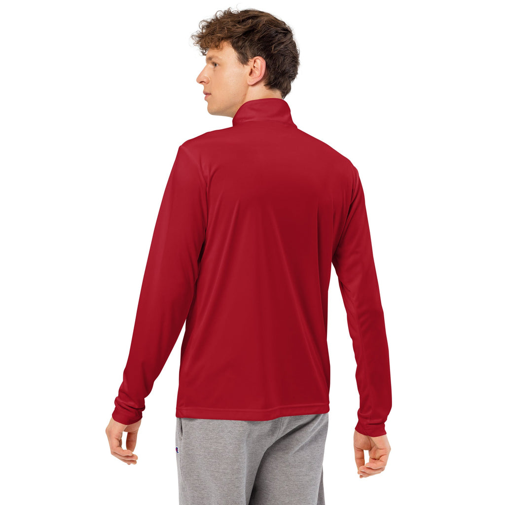 Lightweight quarter - zip pullover - LGBT LIPS - MPRINT